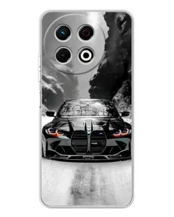 Чохол для TECNO Spark 30 Pro з картинкою «BMW — акварельний дрифт»