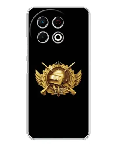 Чохол для TECNO Spark 30 Pro з картинкою «PUBG — помаранчевий градієнт» Чохол для TECNO Spark 30 Pro з картинкою «PUBG — помаранчевий градієнт»