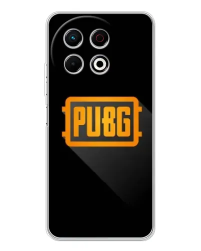 Чохол для TECNO Spark 30 Pro з картинкою «PUBG — рамка лого» Чохол для TECNO Spark 30 Pro з картинкою «PUBG — рамка лого»
