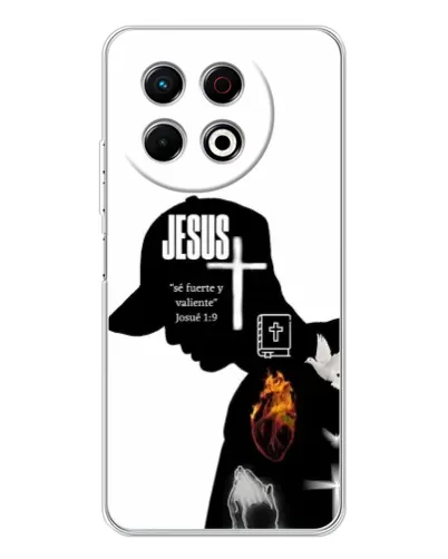 Чехол для TECNO Spark 30 Pro с картинкой «Духовный Воин» Чехол для TECNO Spark 30 Pro с картинкой «Духовный Воин»