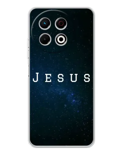Чехол для TECNO Spark 30 Pro с картинкой «Звездное небо Jesus» Чехол для TECNO Spark 30 Pro с картинкой «Звездное небо Jesus»