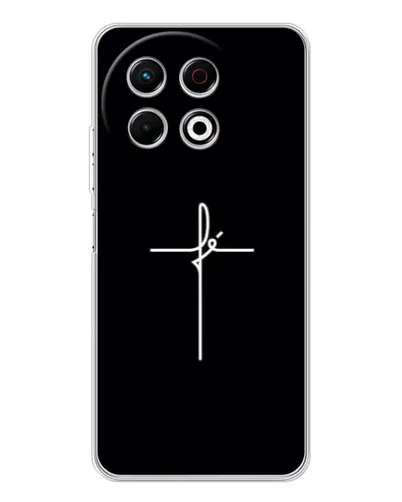 Чехол для TECNO Spark 30 Pro с картинкой «Тонкий крест» Чехол для TECNO Spark 30 Pro с картинкой «Тонкий крест»