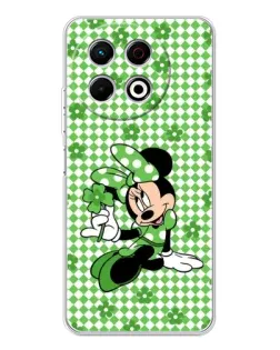 Чехол для TECNO Spark 30 Pro с картинкой «Mickey в клетку»