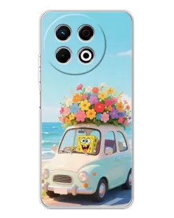 Чехол для TECNO Spark 30 Pro с картинкой «Автомобильное путешествие»