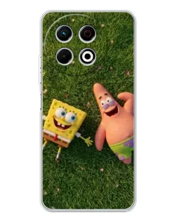 Чохол для TECNO Spark 30 Pro з картинкою «Друзі на галявині»