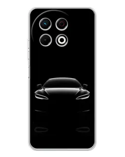 Чохол для TECNO Spark 30 Pro з картинкою «Силует Tesla Night»