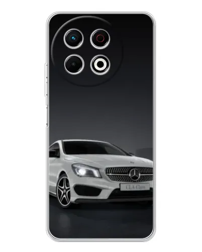 Чехол для TECNO Spark 30 Pro с картинкой «Mercedes AMG GT Silver» Чехол для TECNO Spark 30 Pro с картинкой «Mercedes AMG GT Silver»
