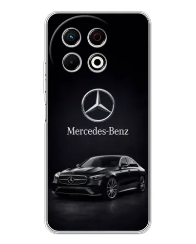 Чехол для TECNO Spark 30 Pro с картинкой «Mercedes — решетка радиатора» Чехол для TECNO Spark 30 Pro с картинкой «Mercedes — решетка радиатора»