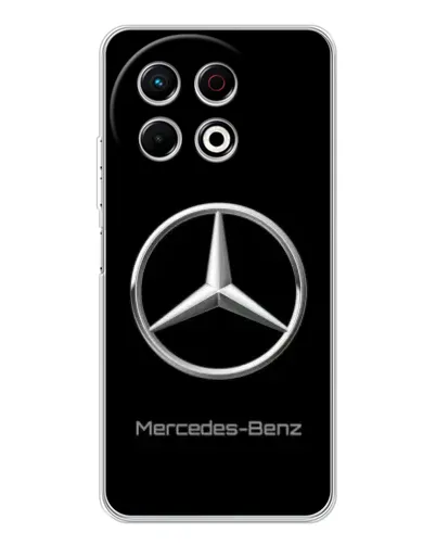 Чехол для TECNO Spark 30 Pro с картинкой «Mercedes Silver Logo» Чехол для TECNO Spark 30 Pro с картинкой «Mercedes Silver Logo»