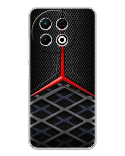 Чехол для TECNO Spark 30 Pro с картинкой «Mercedes Carbon Grid» Чехол для TECNO Spark 30 Pro с картинкой «Mercedes Carbon Grid»
