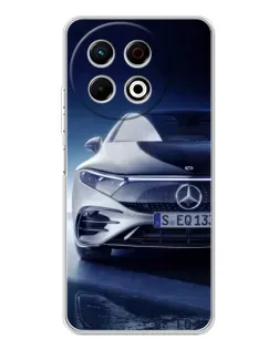 Чехол для TECNO Spark 30 Pro с картинкой «Mercedes EQ — будущее»