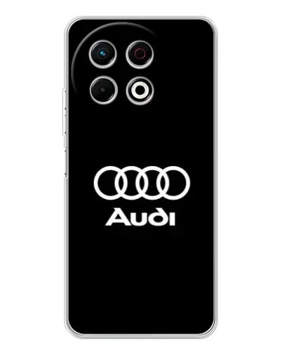 Чехол для TECNO Spark 30 Pro с картинкой «Классическое лого Audi» Чехол для TECNO Spark 30 Pro с картинкой «Классическое лого Audi»