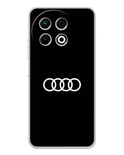 Чехол для TECNO Spark 30 Pro с картинкой «Audi White Logo» Чехол для TECNO Spark 30 Pro с картинкой «Audi White Logo»