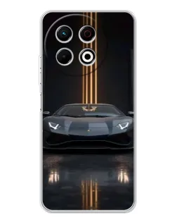 Чохол для TECNO Spark 30 Pro з картинкою «Lamborghini золоті лінії» Чохол для TECNO Spark 30 Pro з картинкою «Lamborghini золоті лінії»