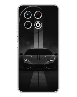 Чехол для TECNO Spark 30 Pro с картинкой «Lamborghini симметрия дорог»
