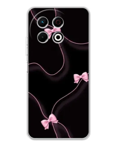 Чехол для TECNO Spark 30 Pro с картинкой «Розовые ленты» Чехол для TECNO Spark 30 Pro с картинкой «Розовые ленты»