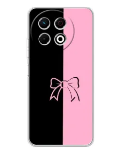 Чехол для TECNO Spark 30 Pro с картинкой «Половинки банта»