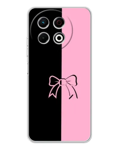Чехол для TECNO Spark 30 Pro с картинкой «Половинки банта» Чехол для TECNO Spark 30 Pro с картинкой «Половинки банта»