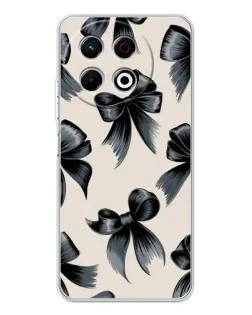 Чехол для TECNO Spark 30 Pro с картинкой «Банты Coquette»