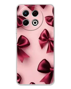 Чехол для TECNO Spark 30 Pro с картинкой «Бордовый атлас»