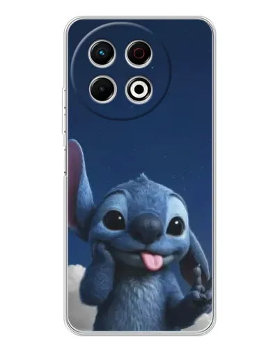 Чехол для TECNO Spark 30 Pro с картинкой «Стич в облаках» Чехол для TECNO Spark 30 Pro с картинкой «Стич в облаках»