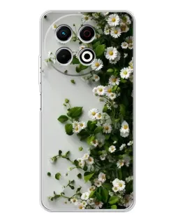 Чохол для TECNO Spark 30 Pro з картинкою «Гілка дрібних білих квітів» Чохол для TECNO Spark 30 Pro з картинкою «Гілка дрібних білих квітів»