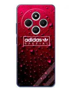Чехол для TECNO Spark 30 с картинкой «Adidas Gold Marble»