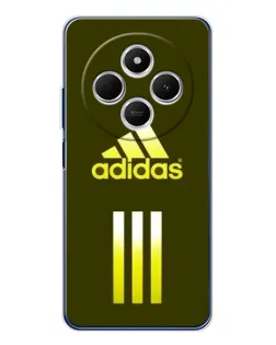 Чехол для TECNO Spark 30 с картинкой «Оливковый градиент Adidas»