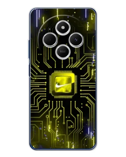 Чехол для TECNO Spark 30 с картинкой «Nike — золотая искра» Чехол для TECNO Spark 30 с картинкой «Nike — золотая искра»