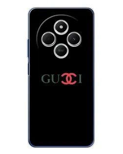 Чехол для TECNO Spark 30 с картинкой «Gucci — красный градиент»