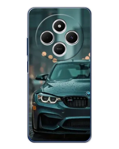 Чехол для TECNO Spark 30 с картинкой «BMW в огнях города»