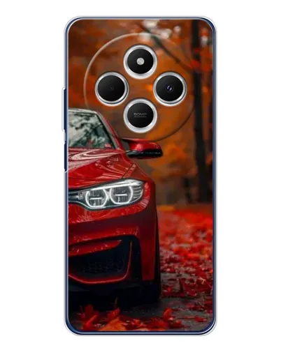Чехол для TECNO Spark 30 с картинкой «Осенняя BMW M4»
