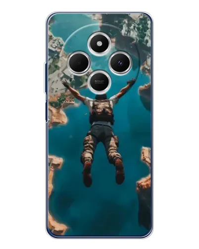 Чехол для TECNO Spark 30 с картинкой «PUBG — свободное падение»