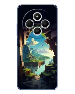 Чехол для TECNO Spark 30 с картинкой «Вид из пещеры»