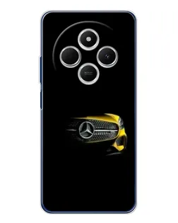 Чехол для TECNO Spark 30 с картинкой «Mercedes — ретро стиль»