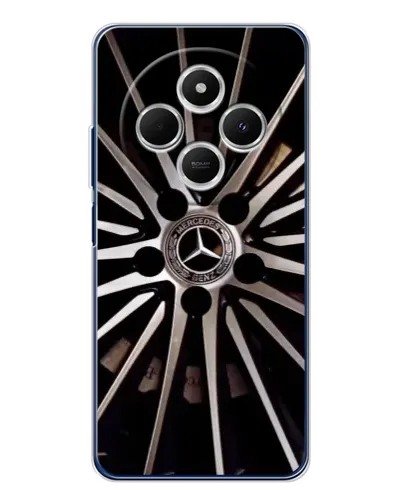 Чехол для TECNO Spark 30 с картинкой «Диск Mercedes»