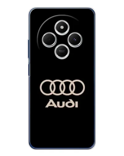 Чехол для TECNO Spark 30 с картинкой «Audi — золотой логотип» Чехол для TECNO Spark 30 с картинкой «Audi — золотой логотип»