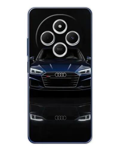 Чехол для TECNO Spark 30 с картинкой «Audi — ночное отражение» Чехол для TECNO Spark 30 с картинкой «Audi — ночное отражение»