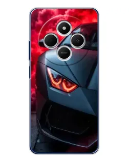 Чохол для TECNO Spark 30 з картинкою «Lamborghini червоне сяйво» Чохол для TECNO Spark 30 з картинкою «Lamborghini червоне сяйво»