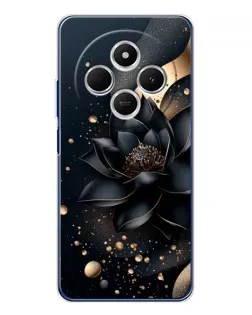 Чехол для TECNO Spark 30 с картинкой «Черный лотос» Чехол для TECNO Spark 30 с картинкой «Черный лотос»