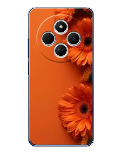 Чехол для TECNO Spark 30 с картинкой «Оранжевые герберы» Чехол для TECNO Spark 30 с картинкой «Оранжевые герберы»