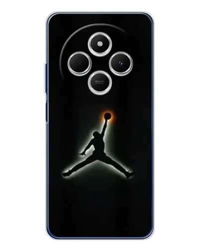Чохол для TECNO Spark 30C з картинкою «Jordan Gradient Logo»