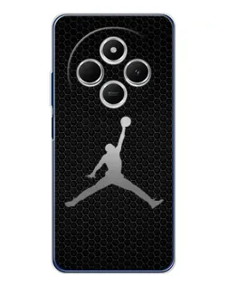 Чохол для TECNO Spark 30C з картинкою «Jordan Dark Carbon»