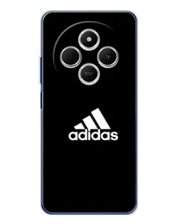 Чохол для TECNO Spark 30C з картинкою «Чорна класика Adidas»