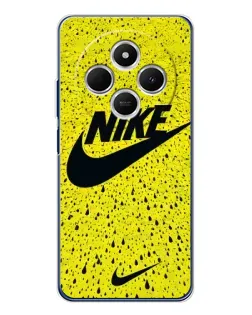 Чохол для TECNO Spark 30C з картинкою «Жовтий текстурний Nike»