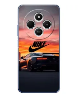 Чохол для TECNO Spark 30C з картинкою «Nike та суперкар»