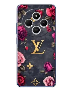 Чохол для TECNO Spark 30C з картинкою «Квітковий Louis Vuitton»