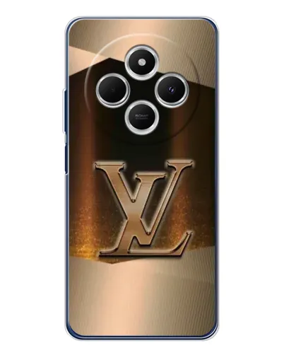 Чохол для TECNO Spark 30C з картинкою «LV — золоте сяйво» Чохол для TECNO Spark 30C з картинкою «LV — золоте сяйво»