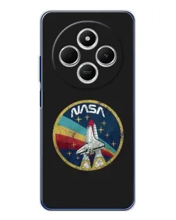 Чохол для TECNO Spark 30C з картинкою «NASA — емблема місії»