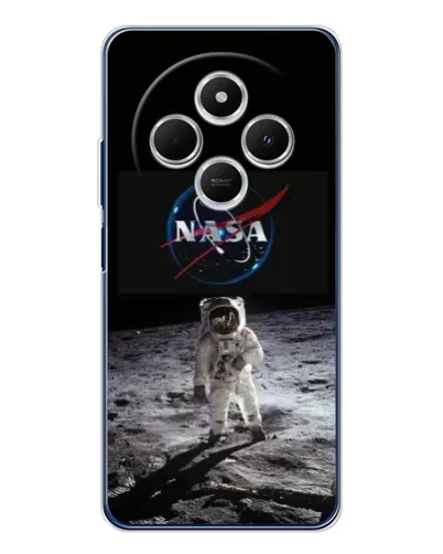 Чохол для TECNO Spark 30C з картинкою «Астронавт на Місяці»